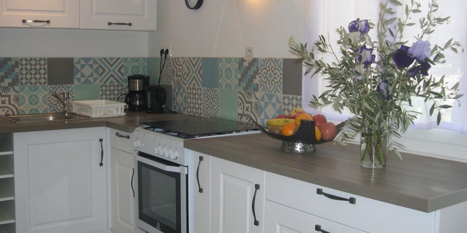 La cuisine gîte Ammonite