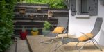 La terrasse du gîte Ammonite