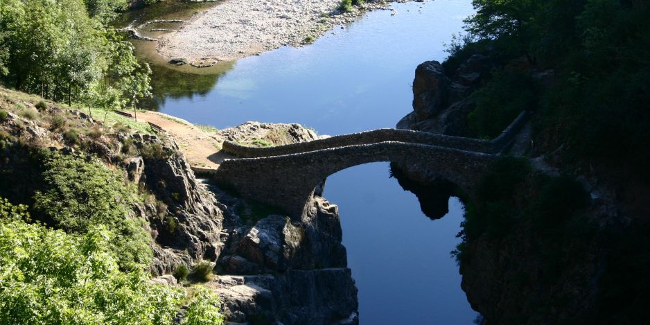Le Pont du Diable à Thueyts