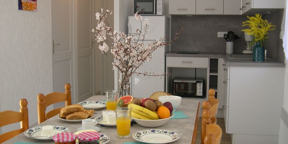 Le salon-cuisine