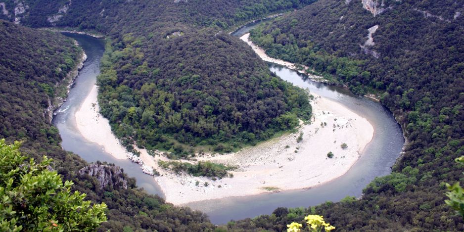 Méandres des Gorges de l'Ardèche